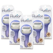 5 Pack Schick Intuition Pure Nourishment Razor 2 Moisturizing Razor 1 Count Each
