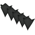 thumbnail image 1 of 5-Pack Set Men's Solid Color Pocket Square Handkerchief, 1 of 4