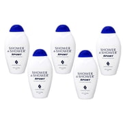 5 Pack - Shower to Shower Sport Absorbent Body Powder 13 Ounce