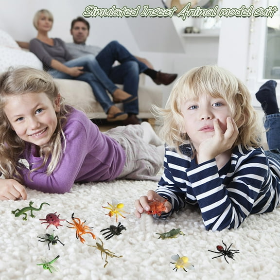 5 Pack Simulation Insect Model 12 Sets Of 's Science And Education Toys Toys Gifts for Families