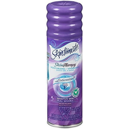 5 Pack - Skintimate Shave Gel Moisturizing Sensitive Skin 7 Oz Each