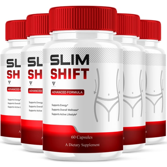 (5 Pack) Slim Shift Weight Management Support, SlimShift Advanced (300 Capsules)