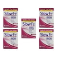 thumbnail image 1 of 5 Pack Slow FE Slow Release IRON Supplements High Potency Gentle 60 Tablets Each, 1 of 3