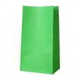 thumbnail image 1 of 5 Pcs Kraft Shopping Bags Kraft Paper Bags with Handles Bulk, Recycled Paper Gift Bag for Business, Merchandise, Gifts, Shopping, Retail Stores, Birthday Party Indoors & Outdoors(Green,9.4x5.5"), 1 of 7