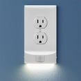 thumbnail image 1 of 5 Pack, SnapPower MotionLight [FOR STANDARD OUTLETS] - Motion Detecting LED Night Lights Built-In to Wall Plate - Bright/Dim/Off Options - Automatically On/Off Sensor - (White, Duplex), 1 of 5