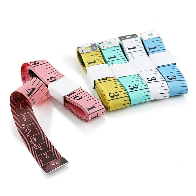 5 Pack Soft Tape Measure Double Scale body sewing Flexible Ruler for