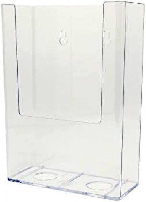 5 Pack Sourceone TriFold Wall Mount Brochure Holders