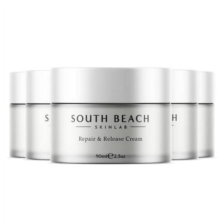 5 Pack South Beach Skin Lab Anti Aging Cream and Moisturizer Ingredients for All Skin Types