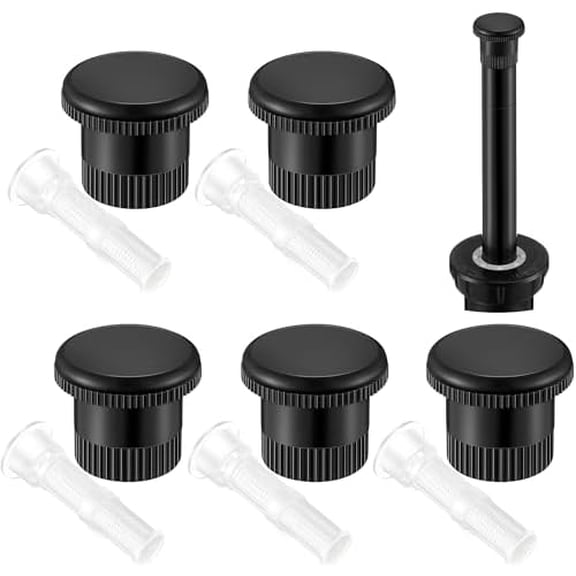 5 Pack Spray Shut Off Nozzle Compatible with Hunter Pro Spray PS Ultra Heads 916400sp, Black