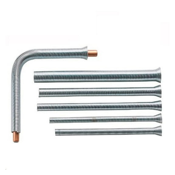 5 Pack Spring Tube Bender Set 1/4'' 5/16'' 3/8'' 1/2'' 5/8'' For Copper Aluminum Thin Wall Steel Tubing Spring Pipe Bender ,Easy to Operate