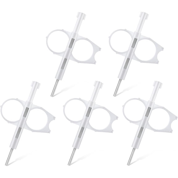5 Pack Sprinkler Adjustment Tool, Sprinkler Head Tool Compatible with Hunter PGP & Compatible with Rain Bird 3500 5000, Rotor Arc & Radius Adjustment Wrench(White)