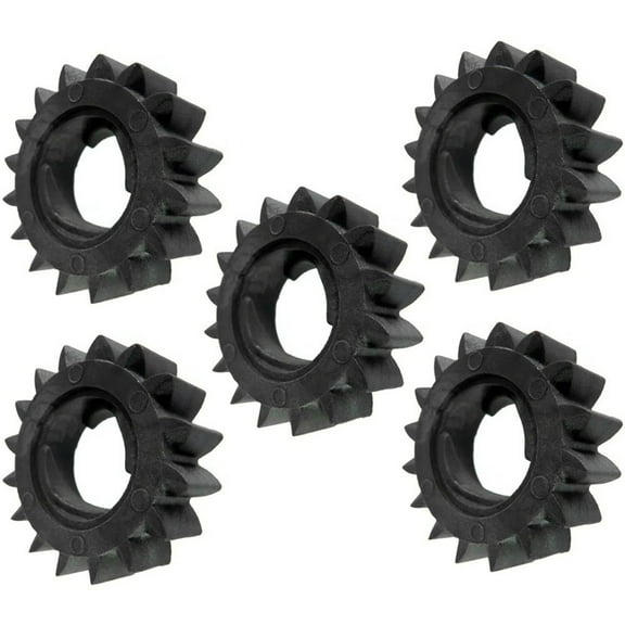5 Pack Starter Gears 16 Tooth Composite Drive Gear for Lawn Mower Tractor Engine Parts Replacement for Multiple Models