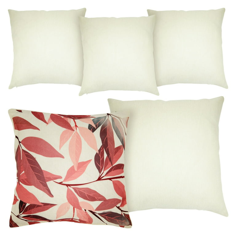 Sublimation Polyester Throw Pillow Covers Blank Cushion Covers