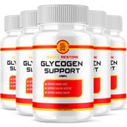 5 Pack Sweet Restore Glycogen Support, Sweet Restore Supplement 300 Capsules