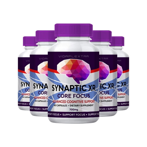 (5 Pack) Synaptic XR Capsules - Synaptic XR Cognitive Capsules