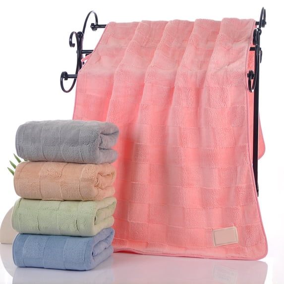5-Pack Taffeta Face Towels, 29.5x13.8 Inches Thick Absorbent Washcloths, Lint-Free, Soft for Face, Bath, Gym, Travel