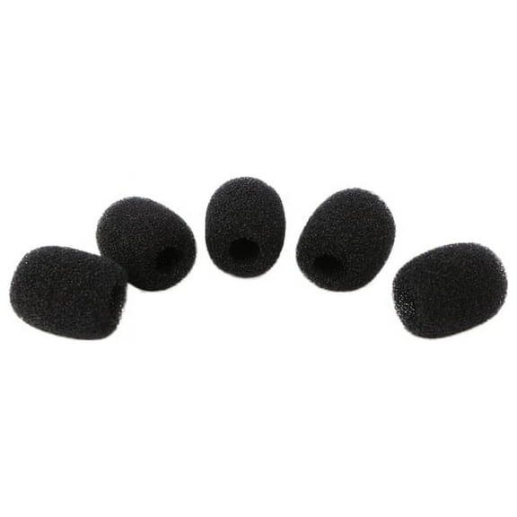 5 Pack Thick Handheld Stage Microphones Windscreen Foam Mics Environmentally Friendly Sponge Round Caps Replacement