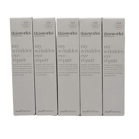 5 Pack This Works My Wrinkles Eye Repair 0.67oz / 20ml
