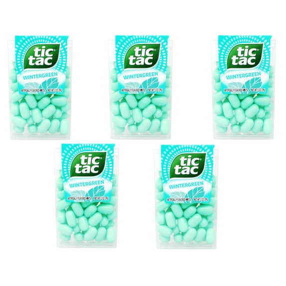 5 Pack - Tic Tac Wintergreen 1oz Each