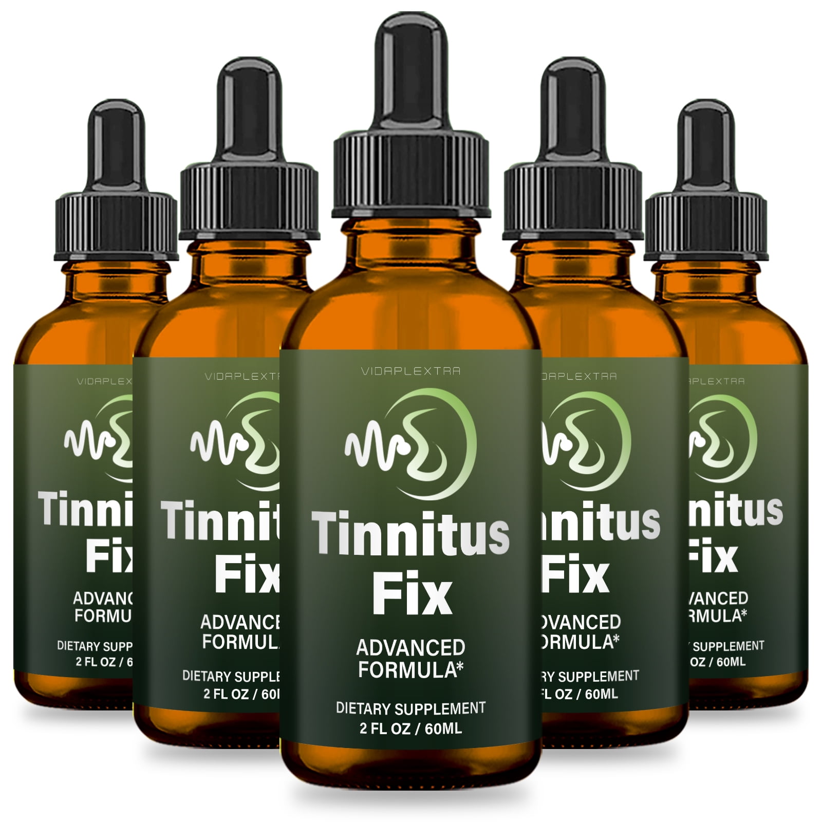 (5 Pack) Tinnitus Fix Drops - Tinnitus Fix Drops