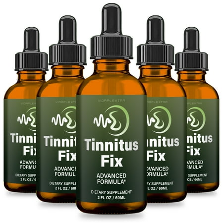 (5 Pack) Tinnitus Fix Drops - Tinnitus Fix Drops