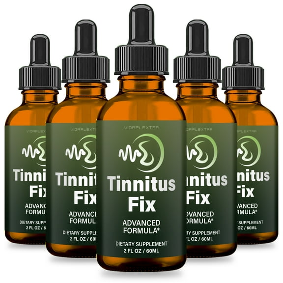 (5 Pack) Tinnitus Fix Drops - Tinnitus Fix Drops
