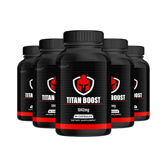 (5 Pack) Titan Boost - Titan Boost Capsules
