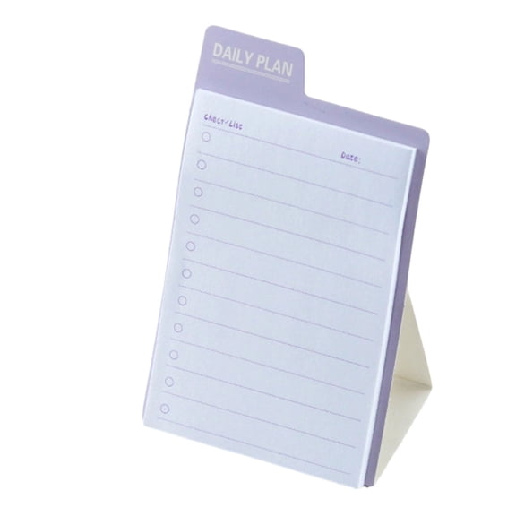 5 Pack To Do Notebook Home School Supplies Multifunctional Daily Planner Notebook Standing Task List