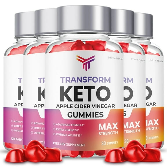 (5 Pack) Transform Keto Gummies