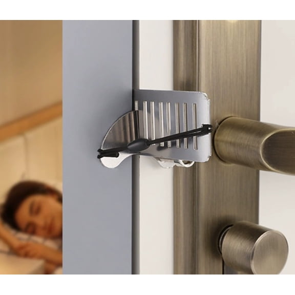 5 Pack Travel Portable Door Lock Blocker - Hotel Anti-Theft Safety Lock, Anti-Theft Door Jack for Enhanced Security