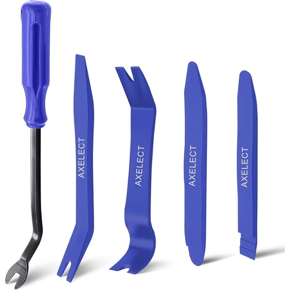 5 Pack Trim Removal Tool Kit, No Scratch Plastic Pry Kit,Auto Kit Car Tools,Car Panel Door Window Tools Kit,Fastener Interior