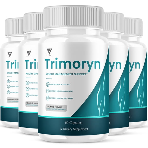 (5 Pack) Trimoryn Weight Support, Tri Moryn Keto Supplement (300 Capsules)