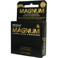 thumbnail image 1 of 5 Pack - Trojan Magnum Condoms Large Lubricated Latex 3 Each, 1 of 3