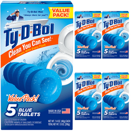 Ty⬝D⬝Bol Over The Rim Cleaning Gel - Ty⬝D⬝Bol Toilet Bowl Cleaner