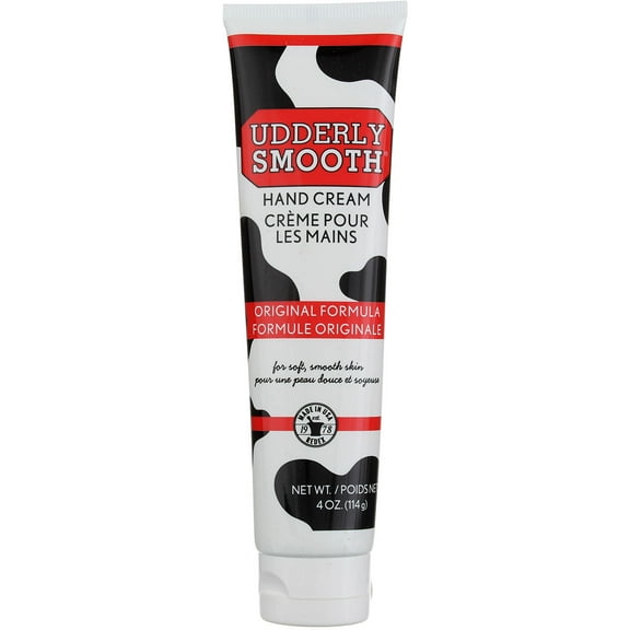 5 Pack Udderly Smooth Hand Cream Original Formula, For Soft Smooth Skin 4oz Each