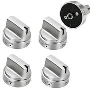 5 Pack Upgraded Wb03x24818 Stove Knob Gas Oven Range Control Knob Assembly Compatible with GE Burner Accessories Replacements Part PS11729081 AP5989029