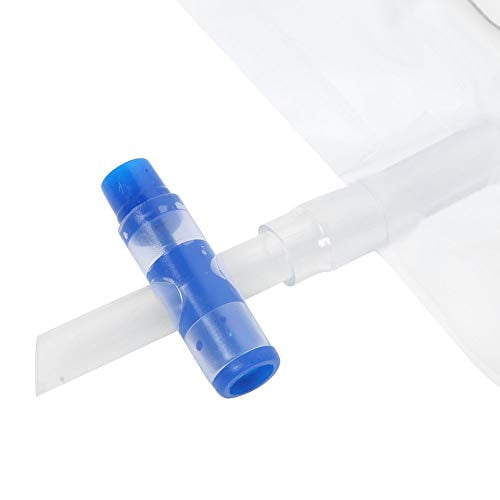 5 -Pack Urinary Drainage Bag Urine Collection Bag with Anti-Reflux Chamber Urinal Bag Pee Bag Portable Urinal Toilet Waistband Urine Replacement Collector 2000ml