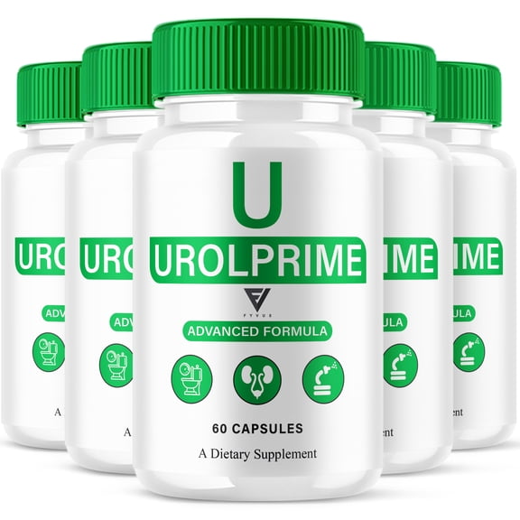 (5 Pack) UrolPrime Advanced Prostate Health Support, Urol Prime Maximum Strength Prostate Multivitamin Pills (300 Capsules)