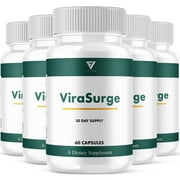 5 Pack Vira Surge Advanced Performance, ViraSurge Max Strength 300 Capsules