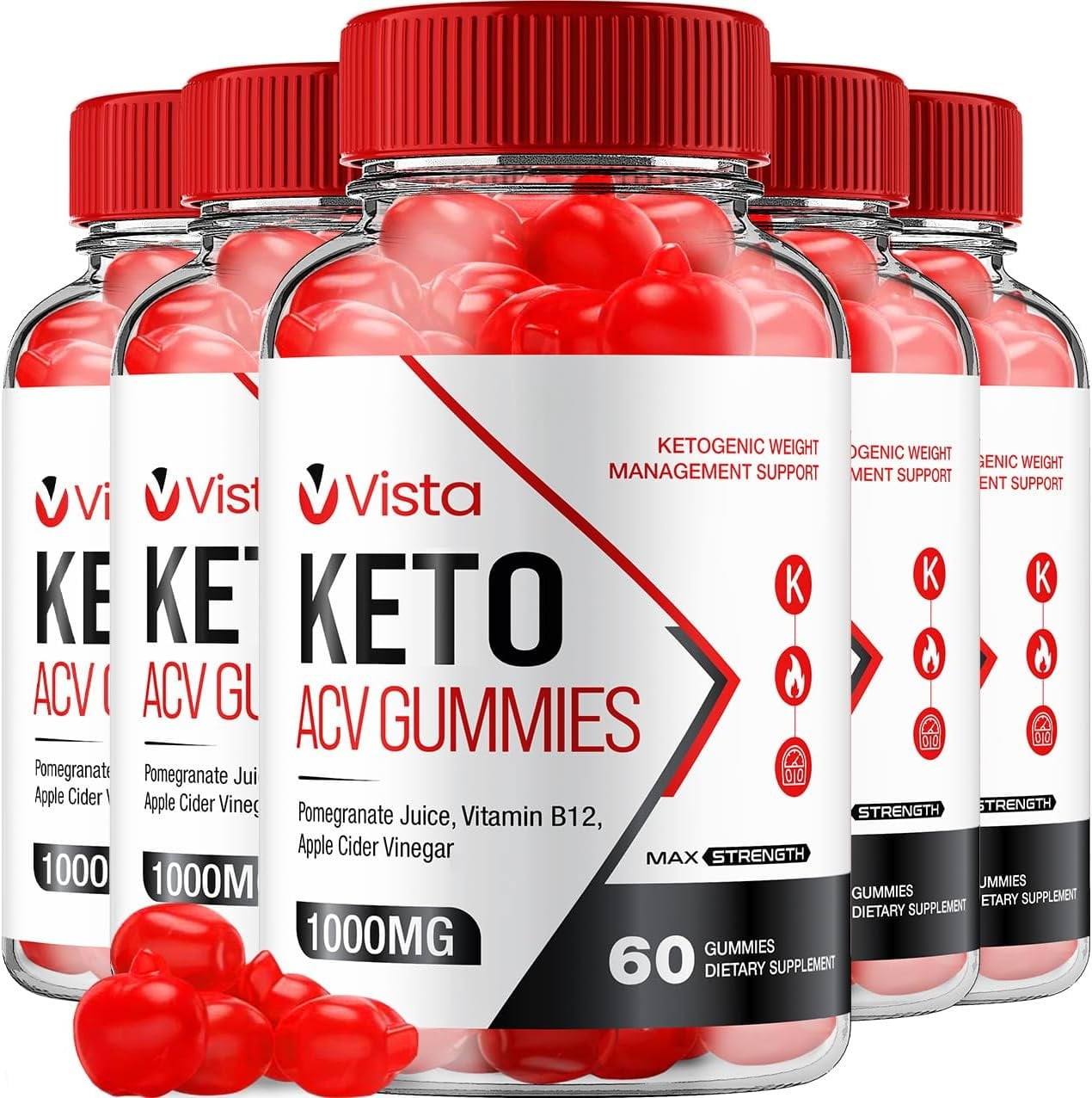 5 Pack Vista Keto Acv Gummies Official Keto Vista Acv Advanced