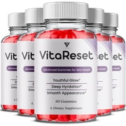 5 Pack VitaReset Wellness Gummies, Vita Reset Advanced Formula 300 Gummies