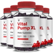 5 Pack Vital Pump XL Gummies VitalPump XL Maximum Performance 5 Month Supply