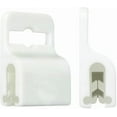 thumbnail image 1 of 5 Pack - White Gripper Card Holder Clamp - Holds Standard Credit Card Size (Max 30 Mil Thick) - Badge Holder for Work I'd, Smart Card, CAC, Chip or Swipe Access Card - Secure Grip by by Specialist ID, 1 of 7
