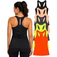 thumbnail image 1 of 5-Pack Women's Moisture Wicking Performance Racerback Tank Top (Sizes, S to 3XL), 1 of 7