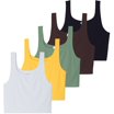 Gauagbr Women's Square Neck Crop Top – Buttery Soft Yoga Tank For Workout & Casual Wear