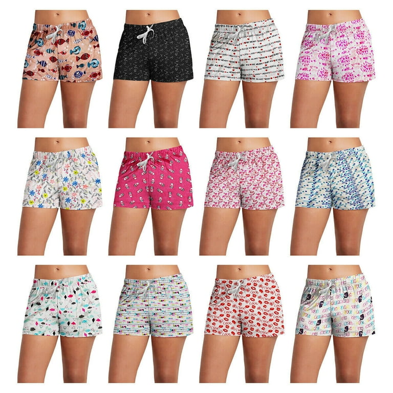 Women cotton pajama shorts sale