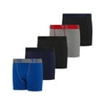thumbnail image 1 of 5 Pack: Youth Boys' Compression Shorts - Performance Boxer Briefs Athletic Spandex Underwear(4-20), 1 of 2