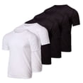 thumbnail image 1 of 5 Pack: Youth Mesh Moisture Wicking Active Athletic Performance Short-Sleeve T-Shirt Boys & Girls, 1 of 6