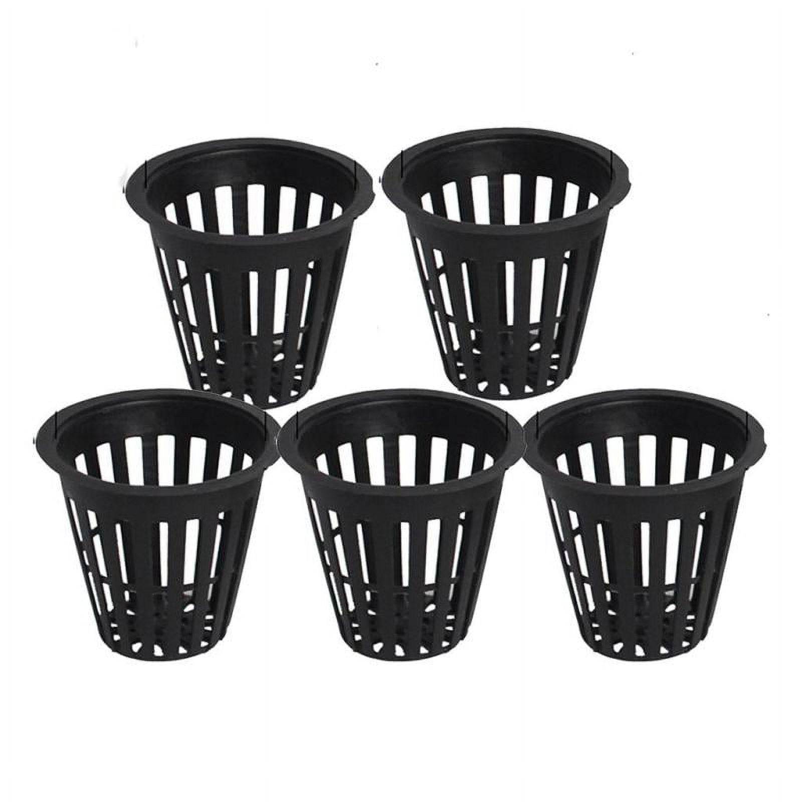 5 Pack of 2 inch Net Pots Cups Heavy Duty Round Wide - Hydroponics ...