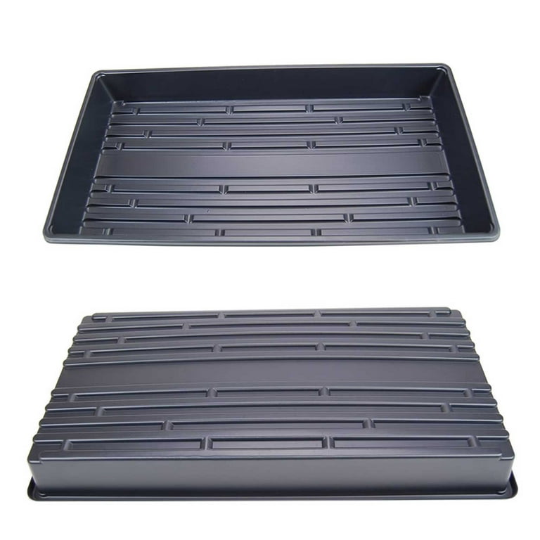 Plastic Drain Cover 5 Pack - Gray 3 inch Diameter & 1/4 inch Thick
